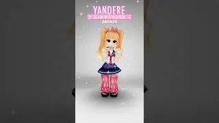 ROBLOX Yandere Simulator fits (Chibi Doll Girl) 