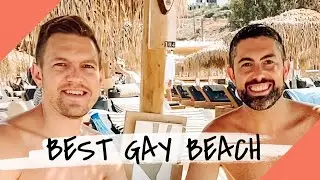 GAY MYKONOS ELIA BEACH - Best Gay Beach in GREECE!