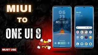 How to Convert MIUI to One UI 8 | Samsung One UI 8 Theme for Xiaomi Phones | No Root #miuithemes 