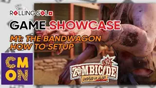 Zombicide: Undead or Alive | Solo Playthrough | How To Setup | Mission 1: The Bandwagon
