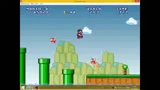 Прохождение super Mario forever 1 часть:)