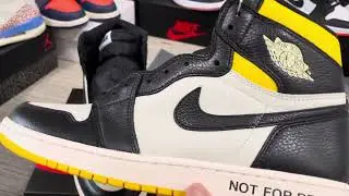 Air Jordan 1 NRG OG High 'NOT FOR RESALE' Varsity Maize 861428-107 Kickbulk sneakers shoes review