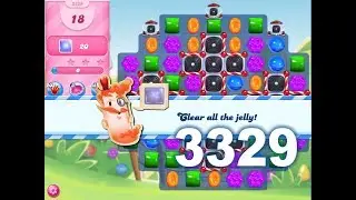 Candy Crush Saga Level 3329 (3 starss)