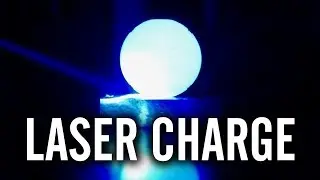 Using Lasers to Charge Glow in the Dark Items