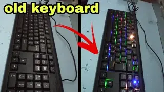 ghar par banaye RGB keyboard || how to make gaming keyboard || 