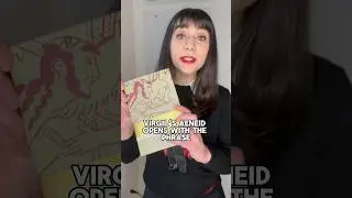 Virgil’s Aeneid and Homer #booktok #bookworm #bookrecs #bookgirl #bookreview #virgil #latin #greek