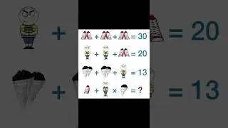 math quiz / brain test math puzzle / iq test || #maths #logicpuzzles #tranding #viralshorts #shorts