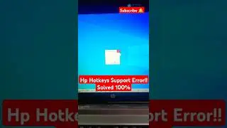 How to Fix Laptop Hotkeys Not Working - Quick Solutions! Hp Hotkey Support #fix #repairtutorial