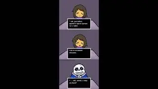 Новогодняя озвучка Комиксов Undertale  •  RUSDUB