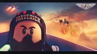Top Gun Maverick Enemy Dogfight Scene, Remade in Roblox...