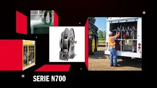 Carretes Hannay Serie N700 con rebobinado a resorte