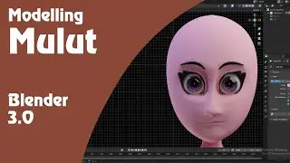 Tutorial Modelling Mulut Karakter Manusia Blender 3.0