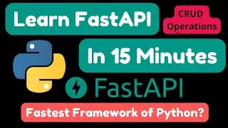 FastAPI tutorial 2022 | FastAPI CRUD operations | FastAPI Python tutorial | Let Me Code