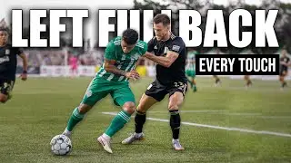My Every Touch Game Analysis at Left Fullback