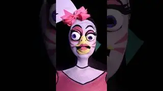 Glamrock Chica ⭐ #fnaf #glamrockchica #chica #makeup #fnafsecuritybreach #fivenightsatfreddys