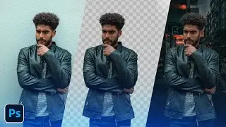 photoshop tutorial for beginners  - how to remove and change background in photoshop - fast and easy