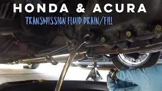 How to Change Transmission Fluid on Honda Acura