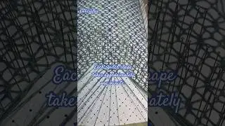 Weaving soft rain 🌧️ to wear this summer. 🥰 #bobbinlace #fiberart #lace #bobbinlacepattern #art