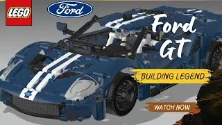 Lego Ford GT Step-by-step Instructions