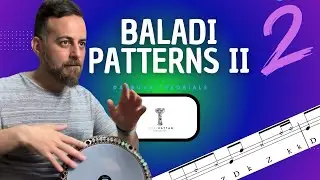 🔹DARBUKA TUTORIAL l BALADI Patterns II