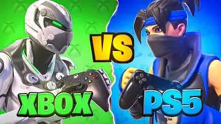 PS5 VS XBOX sur FORTNITE !