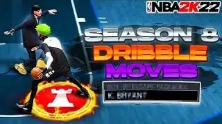 BEST DRIBBLE MOVES IN NBA 2K22 (SEASON 8) FASTEST DRIBBLE MOVES TO GET OPEN NBA 2K22!