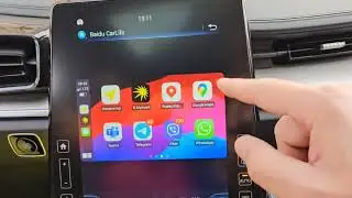 Навигация в Hyundai Custo из Китая с Baidu CarLife адаптер Carplay в магнитоле, русификация, Яндекс