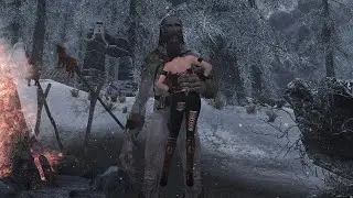 The heroine surrendered to creatures. - Skyrim se 03
