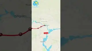 Маршрут поезда 112М/111М Москва - Круглое Поле