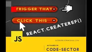 How to simulate a click event on a different element in React using ref