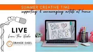 Summer Creative Time: Drawing Your Name in Block Print