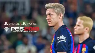 PES 2018 - Barcelona vs Real Madrid (PS4/PS5) Gameplay - La Liga-22-23 |Update 2023