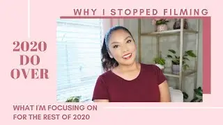 I'm calling for a do over! Why I haven't posted, what I'm focusing on.