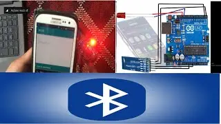Arduino bluetooth basics with HC-05 Module (Bluetooth LED tutorial)