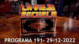 LA VIEJA ESCUELA 191 con El tiempo en sus manos, Faithless, DJ Shog ,  Chicane, Mauro Picotto...