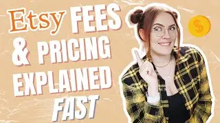 Etsy Fees and Charges Explained FAST 🤯 How To Price Your Etsy Products For Profit
