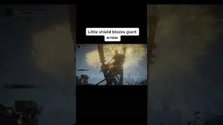 Tiny Shield VS Giant Arrow 🤣