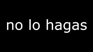 No cliques aquí