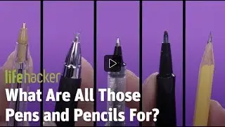 Lifehacker. How to Choose the Best Pen for the Job
