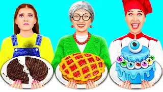 Кулинарный Челлендж: Я против Бабушки | Кто Победит в Кулинарной Битве от Fun Fun Challenge
