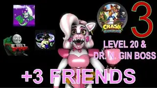 GLAMROCK MANGLE PLAYS: Crash Bandicoot 3 Level 20 & Dr. N. Gin Boss