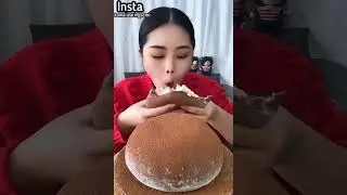 Eating the Biggest Mochi Ever | Eating Challenge 5kg Mochi | #asmr #food #funny #eating #shorts