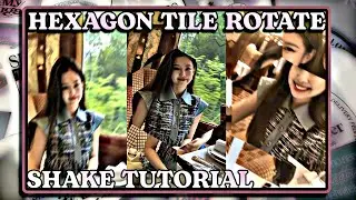 hexagon shake transition tutorial || RPW tutorials