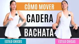 HOW TO MOVE YOUR HIPS IN 8 (INFINITE) AND SWINGING IN BACHATA | Pau Andrea
