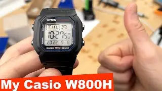 W-800H All-you-need 100M watch - Casio classics E14