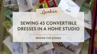 How We Make Convertible Wrap Dresses HENKAA IRIS #shorts