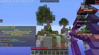 Getting a kill in Hypixel Skywars in under 6 seconds