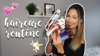 MY HAIR CARE ROUTINE FOR BLEACHED HAIR! | Corrina Ortiz