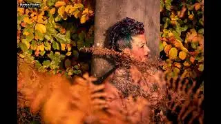 Herbst Akt im Wald mit Marietta Fotoshooting Outdoor Photography