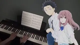 Lit (var) - Koe no Katachi (A Silent Voice) Piano Cover | Sheet Music & Midi